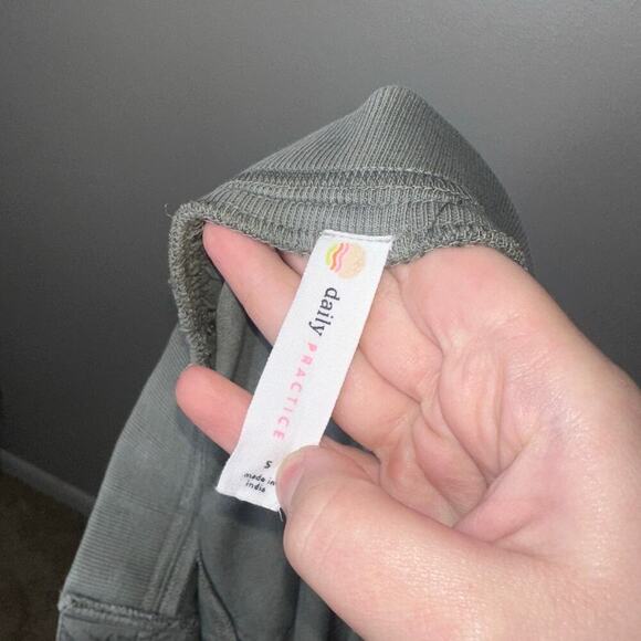 Anthropologie Daily Practice Utility/Cargo Pants Olive/Army Green Size Small - Picture 4 of 8